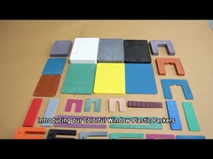 Disesuaikan Kualitas Baik Bentuk U Plastik Packer Shim Untuk Lantai Jendela Dan Pintu
