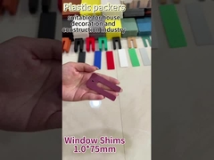 5mm 20mm Plastik Window Packer 1.5x75mm Pp