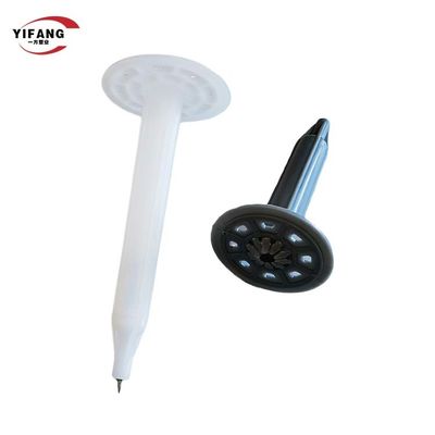 62mm Wall Plug 11G Pengencang Isolasi Plastik Untuk Pin Pendukung