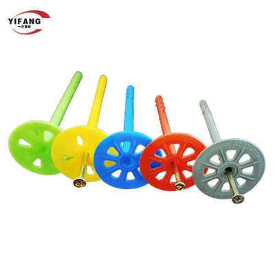 Baut Dinding Jangkar Isolasi Plastik 55mm Dengan Pengencang Sekrup