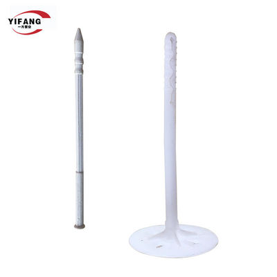 Dinding Abu-abu Bahan Pp 50mm Jangkar Isolasi Plastik