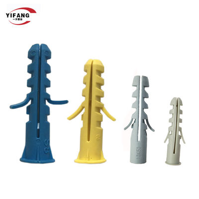 Baut Ekspansi Plastik Nilon 6mm 8mm PP Untuk Dinding Berongga Dan Padat