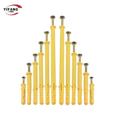 Ikan Kuning Kecil 6mm Plastik Expansion Anchor Wall Plug