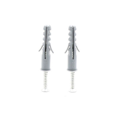 14x75mm Colokan Kuku Ekspansi Plastik Dinding Berongga OEM ODM Disambut