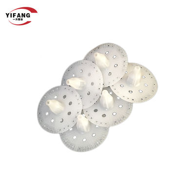 47mm 50mm HDPE Wall Insulation Anchors Dowel Dengan Kuku Plastik