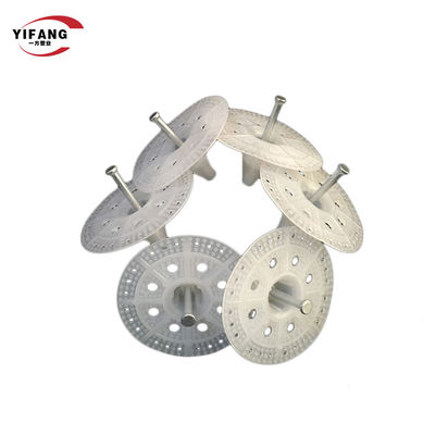 Pemasangan Jangkar Isolasi Dinding 47mm Plastik Untuk Dinding yang Terkena