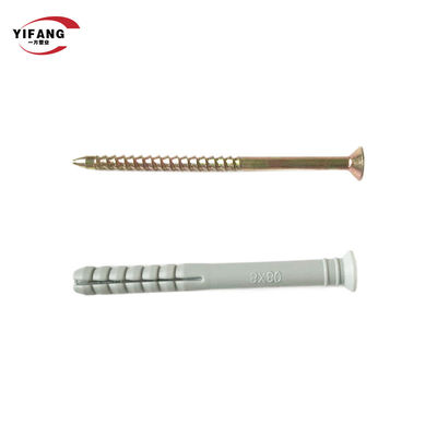 Rockwool Fixings Plastik Expansion Anchor Wall Plug Ukuran Penuh Bukti Kelembaban