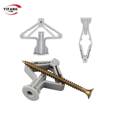Jangkar Drywall Self Tapping, Jangkar Drywall Nylon Butterfly Standar Umum