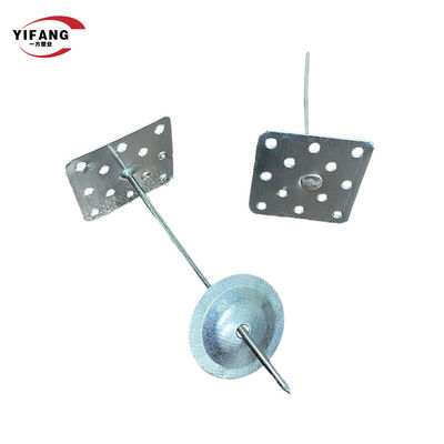 Basis Berlubang Anti Aging Self Adhesive Insulation Pins Zinc Finish