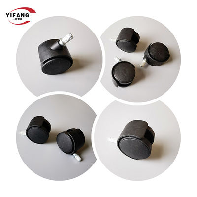 OEM Plate Roller 50mm Nylon Caster Wheels Untuk Furnitur