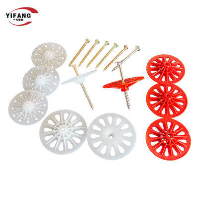 50mm Polypropylene Washers untuk panel isolasi EPS dan XPS