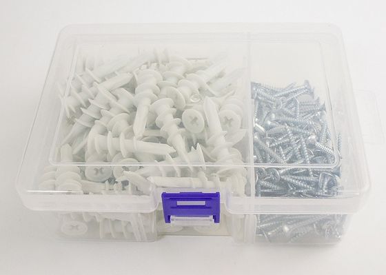 Sekrup Jangkar Dinding Nilon 13x40mm Dia 4-4.5mm